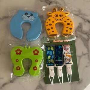 Pacifier Clips & Door Stoppers